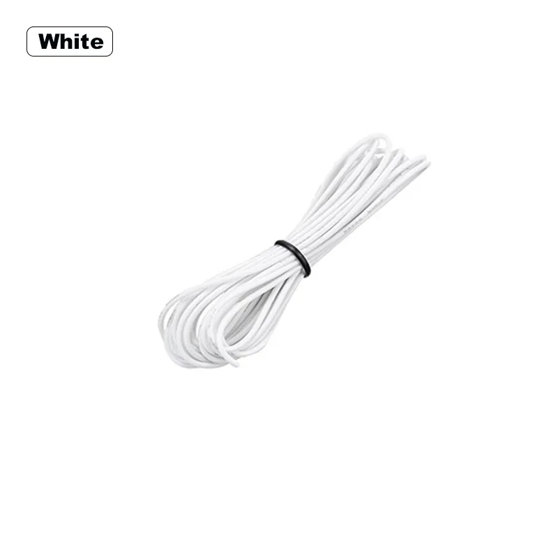 Силиконовый провод 1–50 м, 24awg, 22awg, 20awg, 18AWG, 17AWG, 16AWG, 14AWG, луженая медная проволока 200 ℃   Высокотемпературный гибкий кабель 600 В