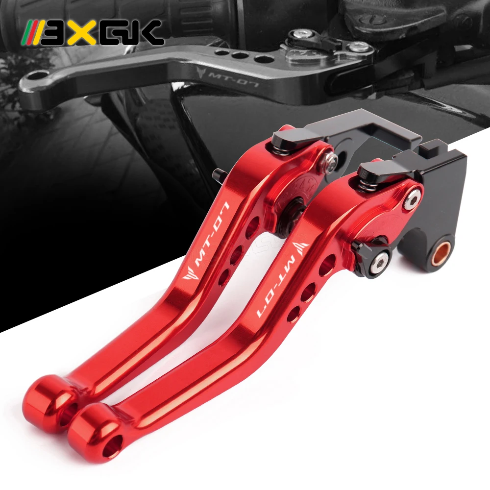 

For YAMAHA MT-07 MT07 2014 2015 2016 2017 2018 2019 2020 2021 Motorcycle Accessories CNC Adjustable Short Brake Clutch Levers