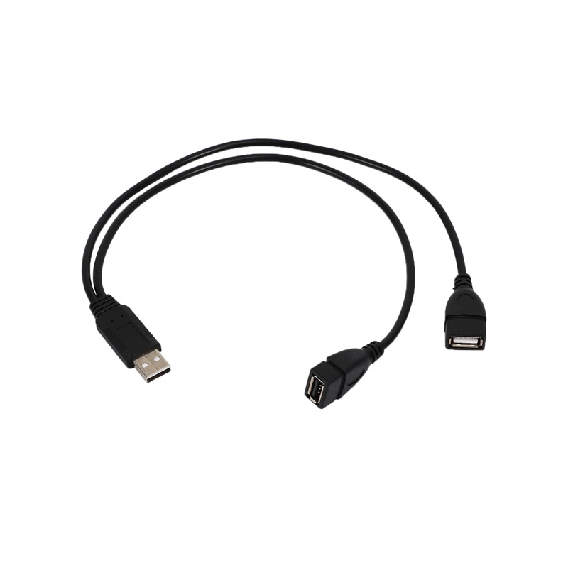 4X USB 2.0A Male Auf 2 Dual Female Jack Y Splitter кабель адаптера позвоночника