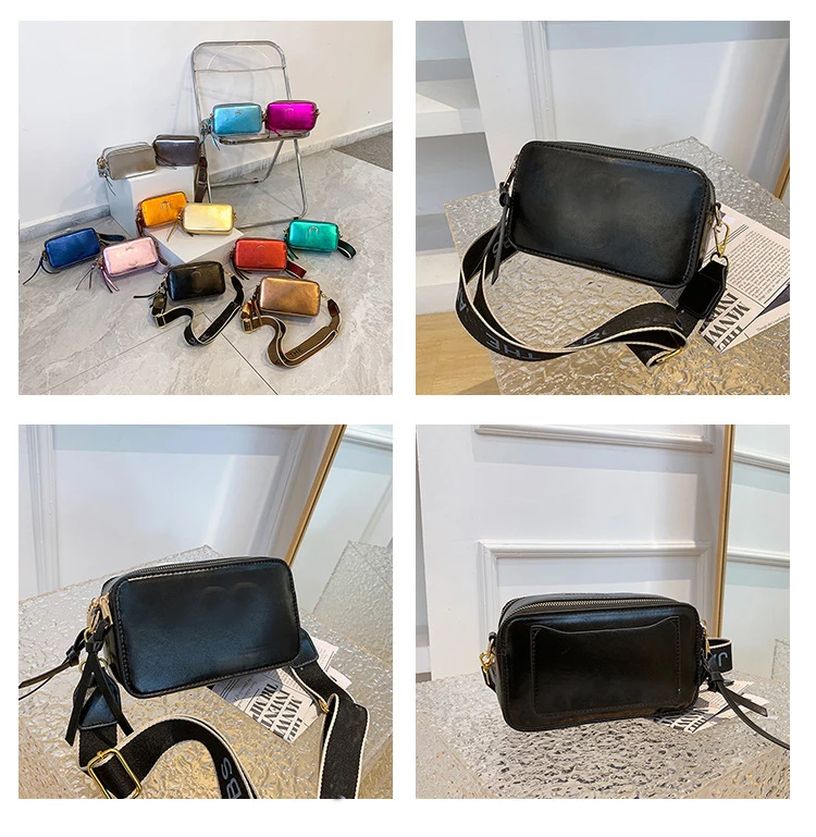 High Quality Women Purse and Handbags Luxury Fashion Shoulder Bags New Famous Designer Small Square Women's Snatshot Purse Bags