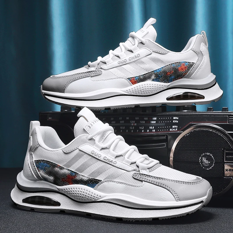 

Trend Man's Flat Casual Shoes Mens Sport Sneakers Adults Trainers Students Daily Outdoor Walking Fitness Shoes Zapatos Hombr