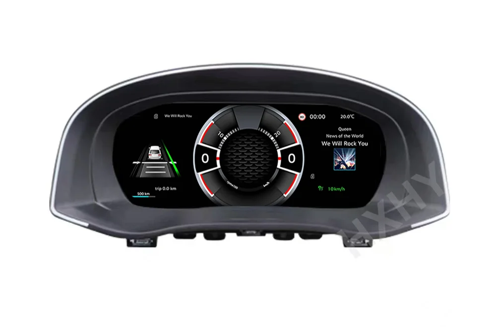 Фото Цифровая ЖК-панель приборов (виртуальный кокпит) с CarPlay для Volkswagen Passat (американская версия) – экран приборной панели №3
