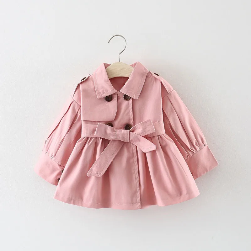 2023 Autumn Baby Girl Clothes Jacket Fashion Baby Girls Coat Jackets Long Sleeve Children Clothing Outerwear Age for 12M-3Years
