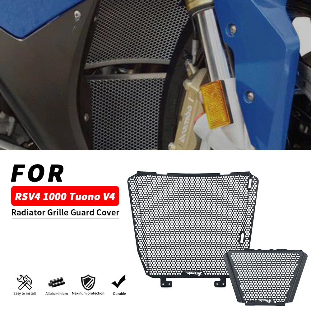 

FOR Aprilia RSV4 1000 Factory 2019 2020 Radiator Guard Grill Cover Oil Cooler Cooled Cover Protector RSV4 1000 APRC 2011-2015
