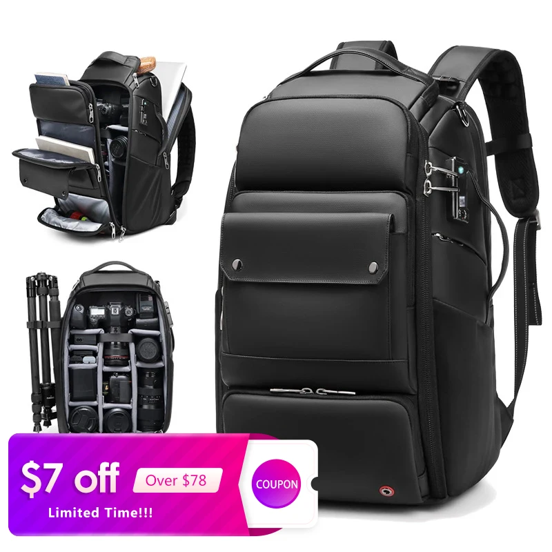 Waterproof Professional Camera Bag Fashion Laptop Rucksack Travel Case For Dslr Drones
