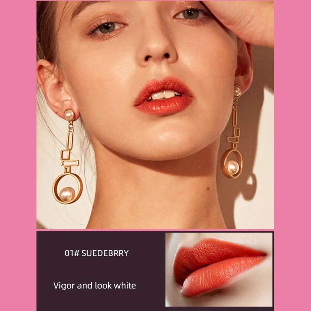 Новый Забавный моделирующий матовый блеск для губ с микро-резьбой оптовая