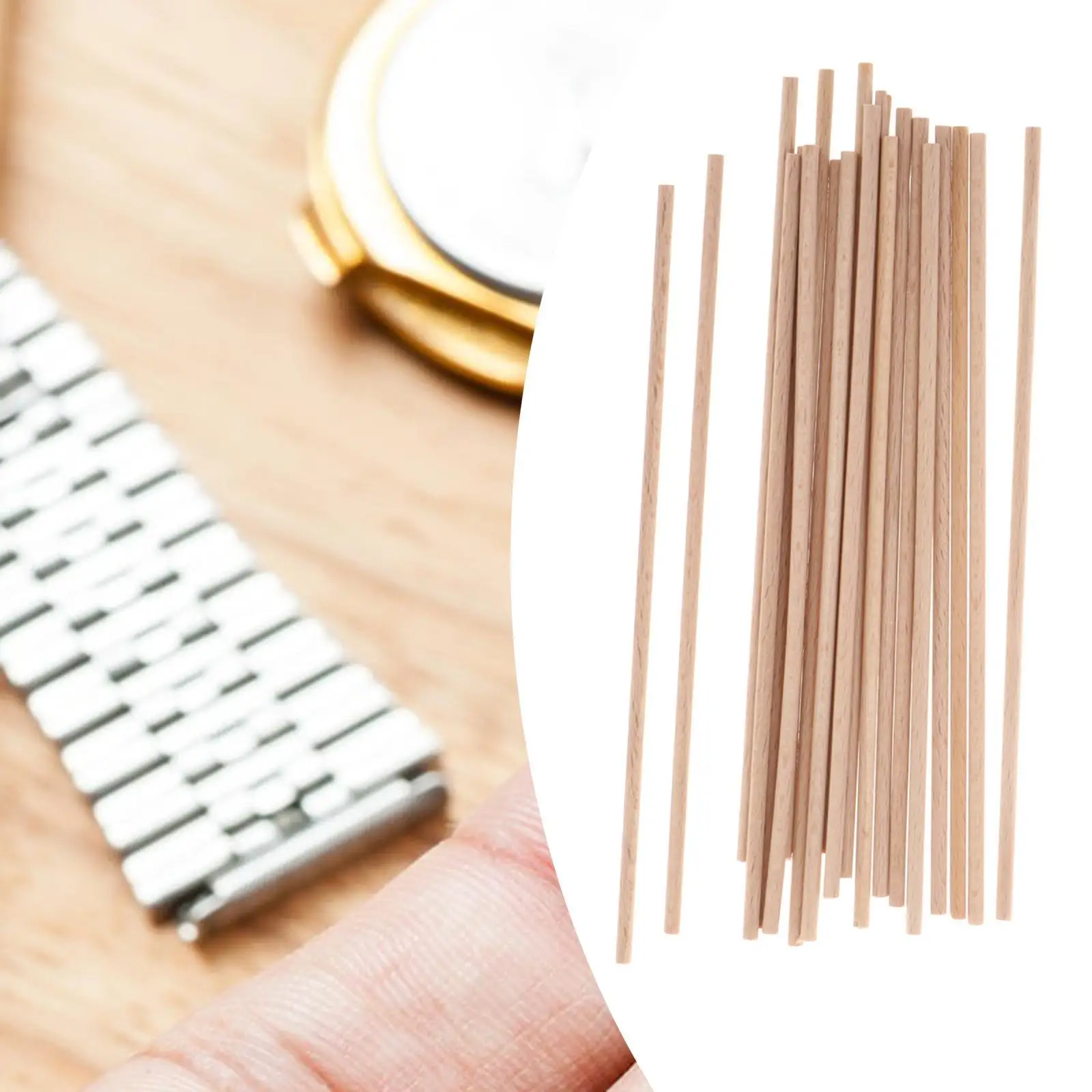 20x инструмент для ремонта часов деревянные дюбеля 15 см 3 мм профессиональная