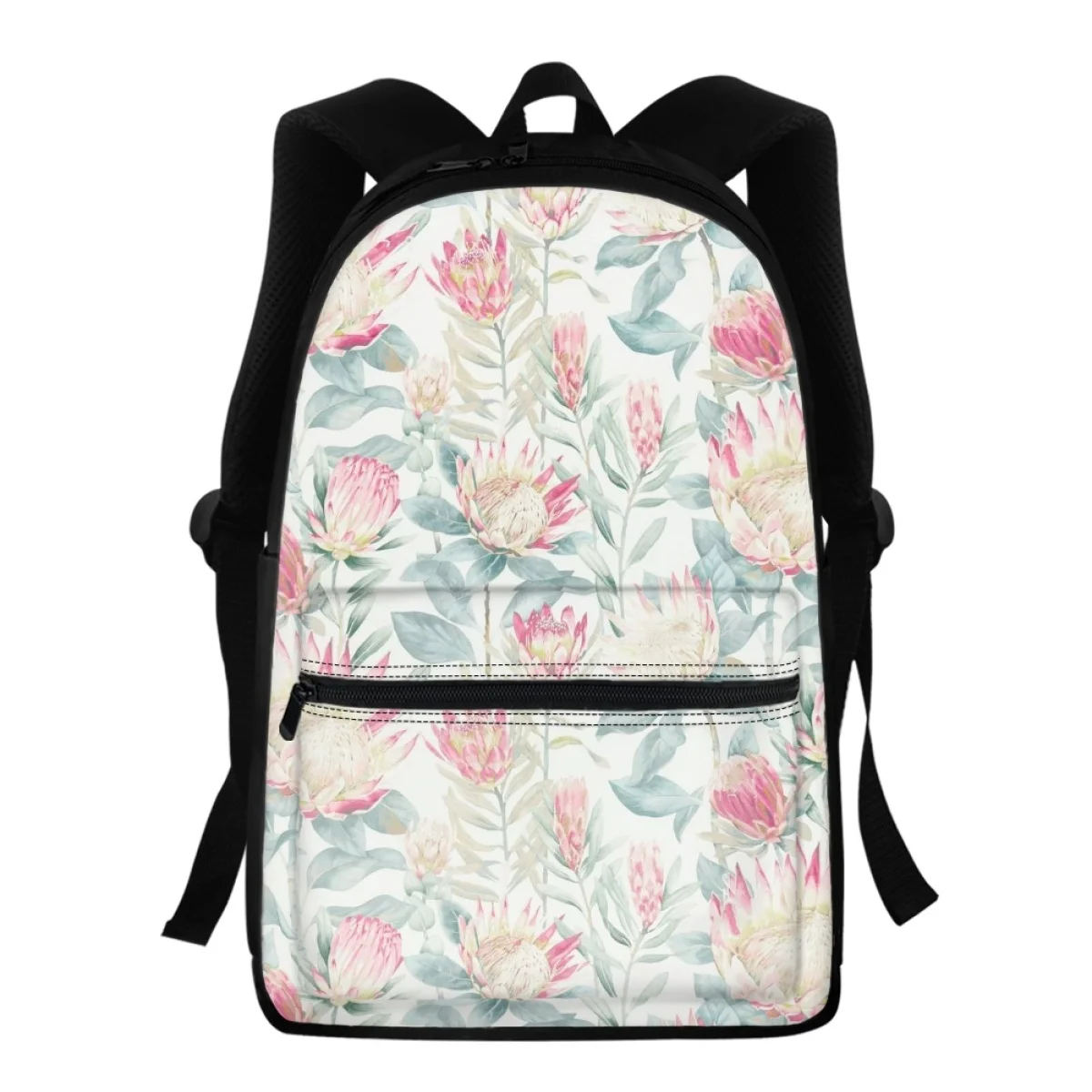 

Small And Fresh Floral Theme Printed Backpack Daily Personality Backpack High Quality Student Schoolbag Pattern Customization