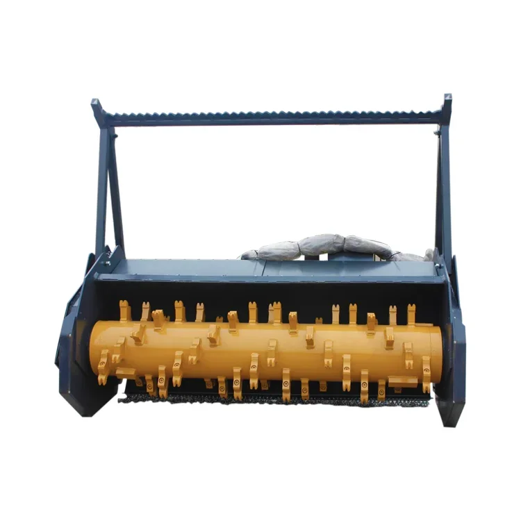 Hoge Kwaliteit Chipper Shredder Track Bosbouw Bush Mini Subsoiler Mulcher Voor Loader Houtversnipperaar