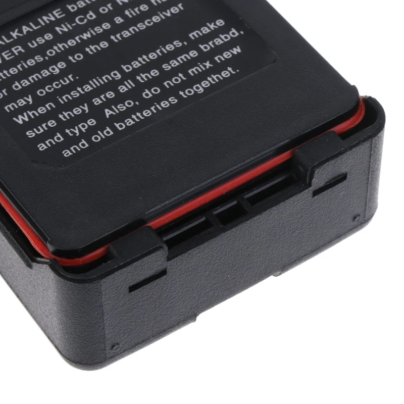 Lightweight 3.5x2.2-inch Battery  Lightweight Battery Storage Box ABS-material Compact-size fits for IC-M87 IC-F61
