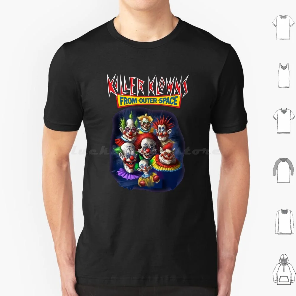 

Killer Klowns Fromouter Outer-Space Creepy Funny Halloween T-Shirt T Shirt Men Women Kids 6Xl Horror Movie Friends Horror