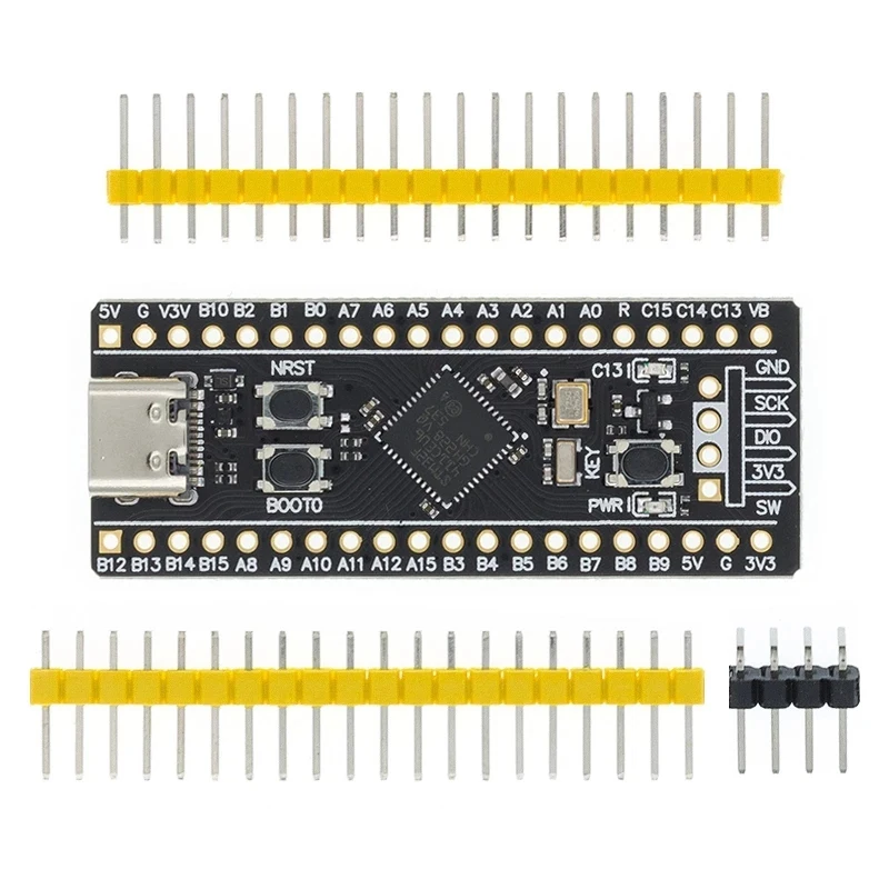 Макетная плата STM32F401 STM32F411 V3.0 STM32F401CCU6 STM32F411CEU6 STM32F4 обучающая 84 МГц 64 КБ ОЗУ 256 Кб ПЗУ