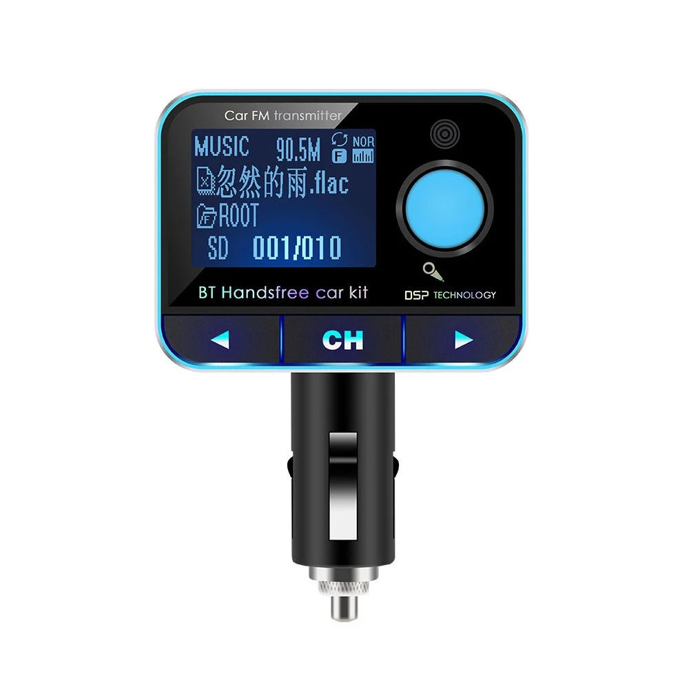 Беспроводной автомобильный FM-передатчик DOXINGYE с Bluetooth mp3-плеером ЖК-дисплеем