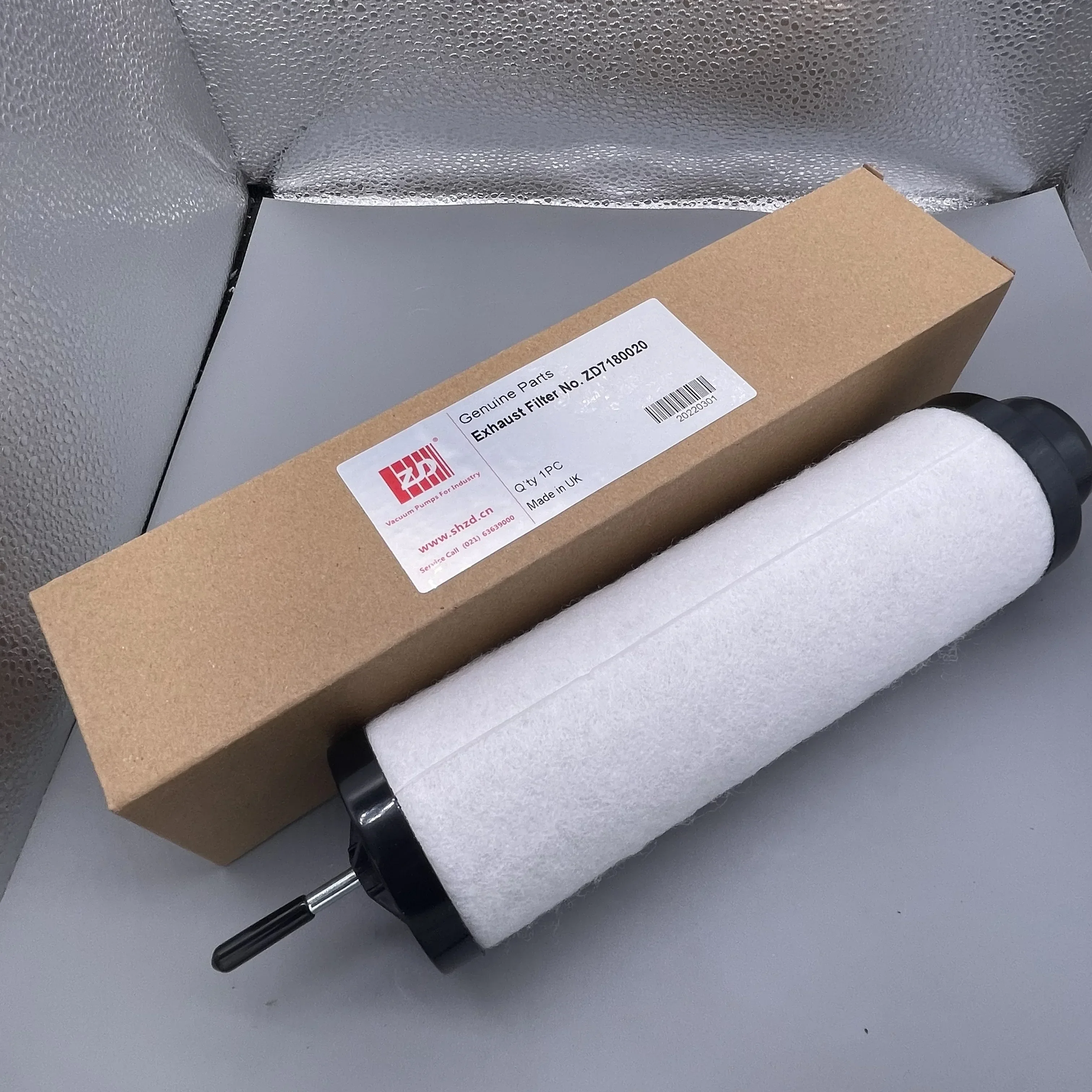 ZD вакуумный насос V0100 выхлопной фильтр новая модель 7180020 альтернатива 7180010