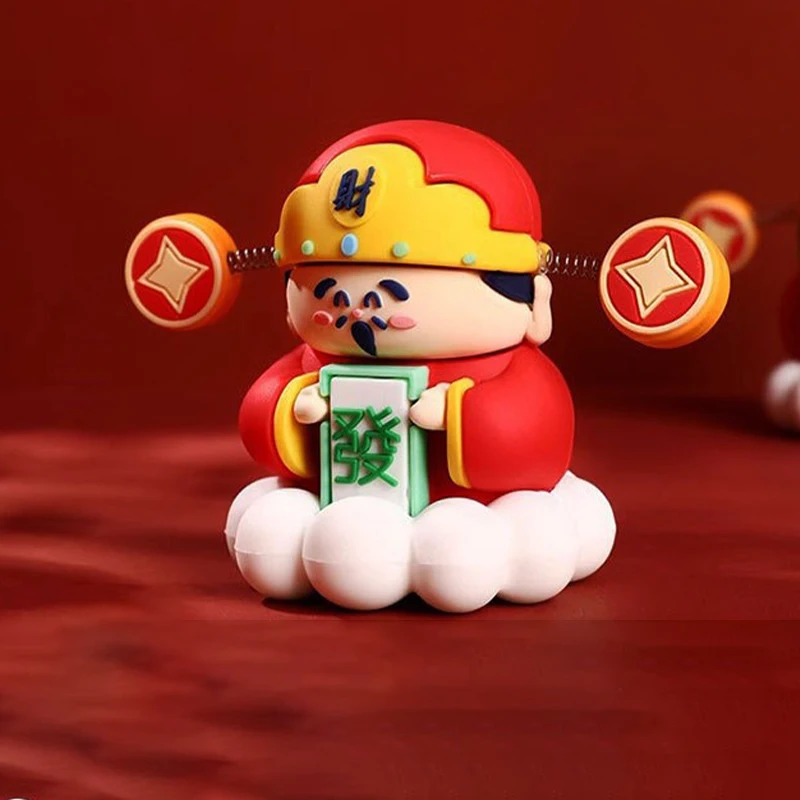 Китайский Бог богатства счастливый автомобильный кулон небольшой подарок