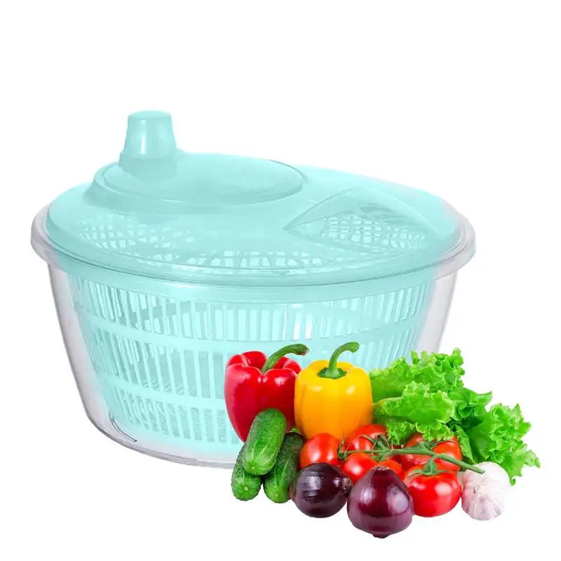 

Salad Spinner Fruit Washer Spinner Vegetable Dryer Salad Spinner Lettuce Dryer Safe And Effective For Vegetables Greens And