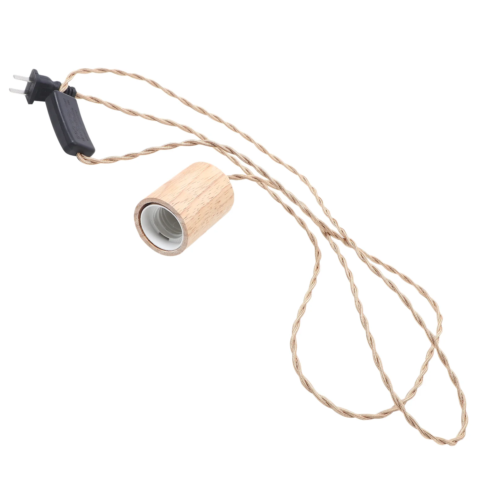 

Braces Kit Light Bulb Cord Pendant Suite Lamp Socket Plug Hanging Sockets Parts