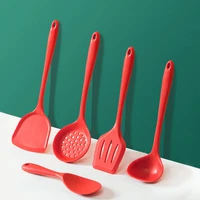 silicone kitchenware cooking utensils set non stick cookware high temperature resistance shovel spoon multifunction cooking tool