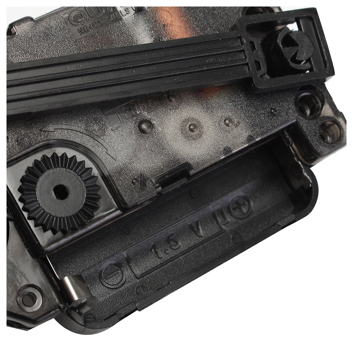 Черные кварцевые часы с маятниковым механизмом мотор и фитинги привод сделай сам