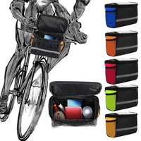 bike handlebar bag bicycle pannier front tube basket outdoor sports cycling equipment reflective
