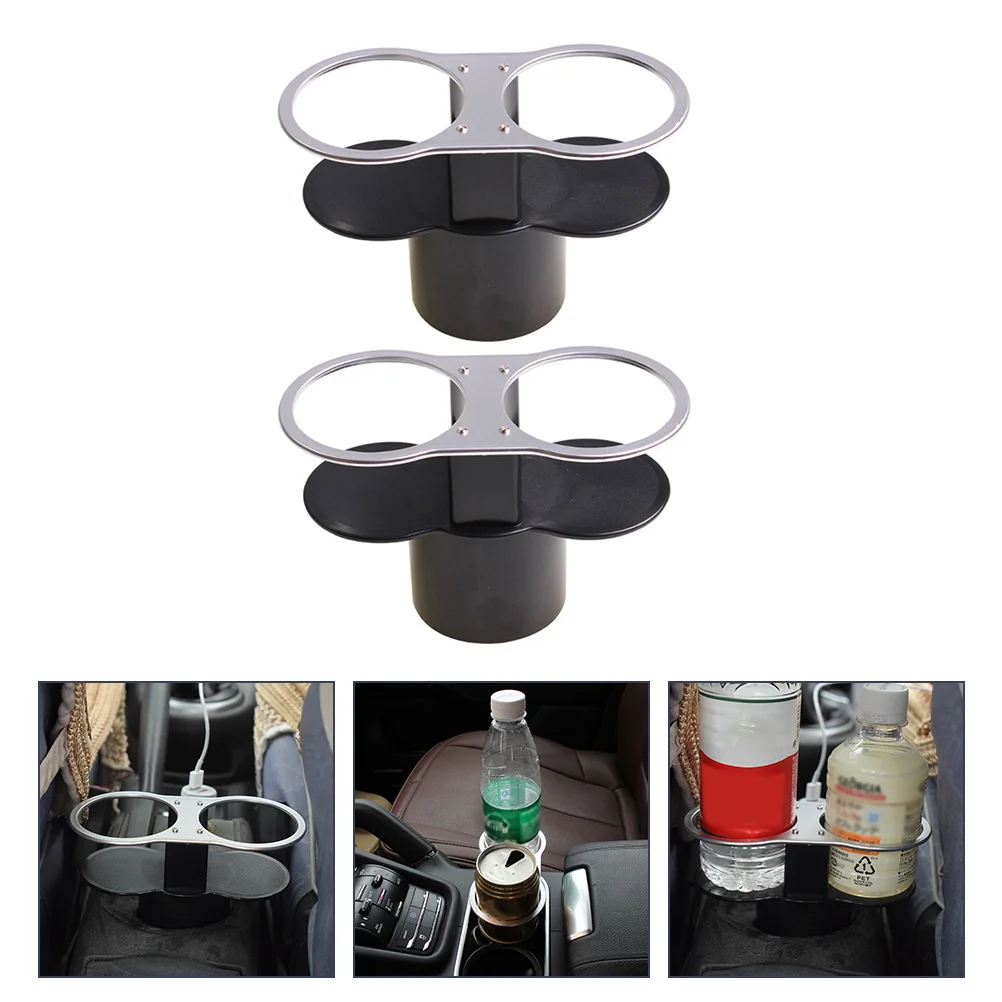 

2pcs Car Cup Support Auto Cup Holder Car Cup Holder Car Cup Rack Multifunctional Beverage Cup Rack