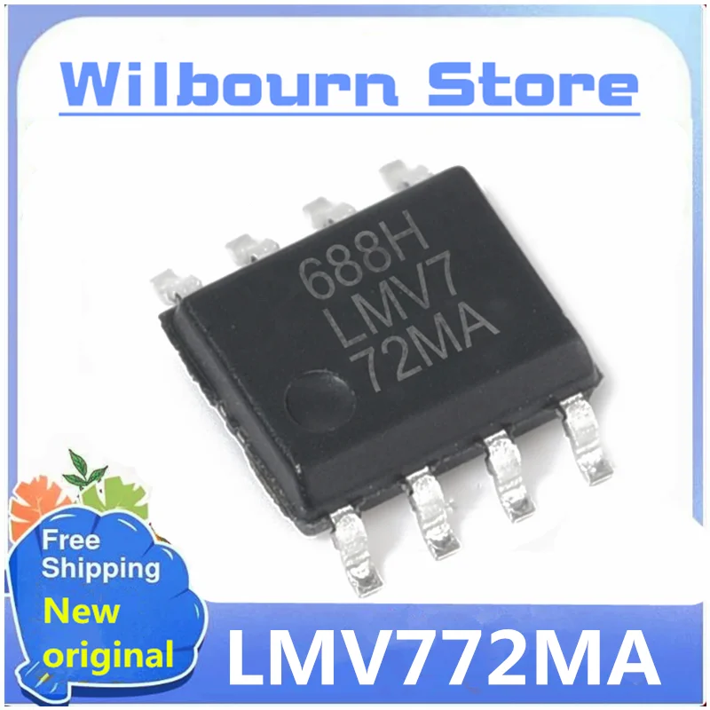 

10PCS/LOT LMV772MA LMV772MAX LMV772MA SOP8 New Original