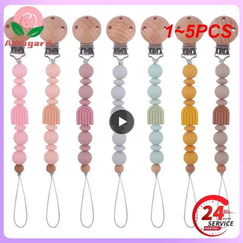 

1-5 шт., силиконовые зажимы для соски-пустышки