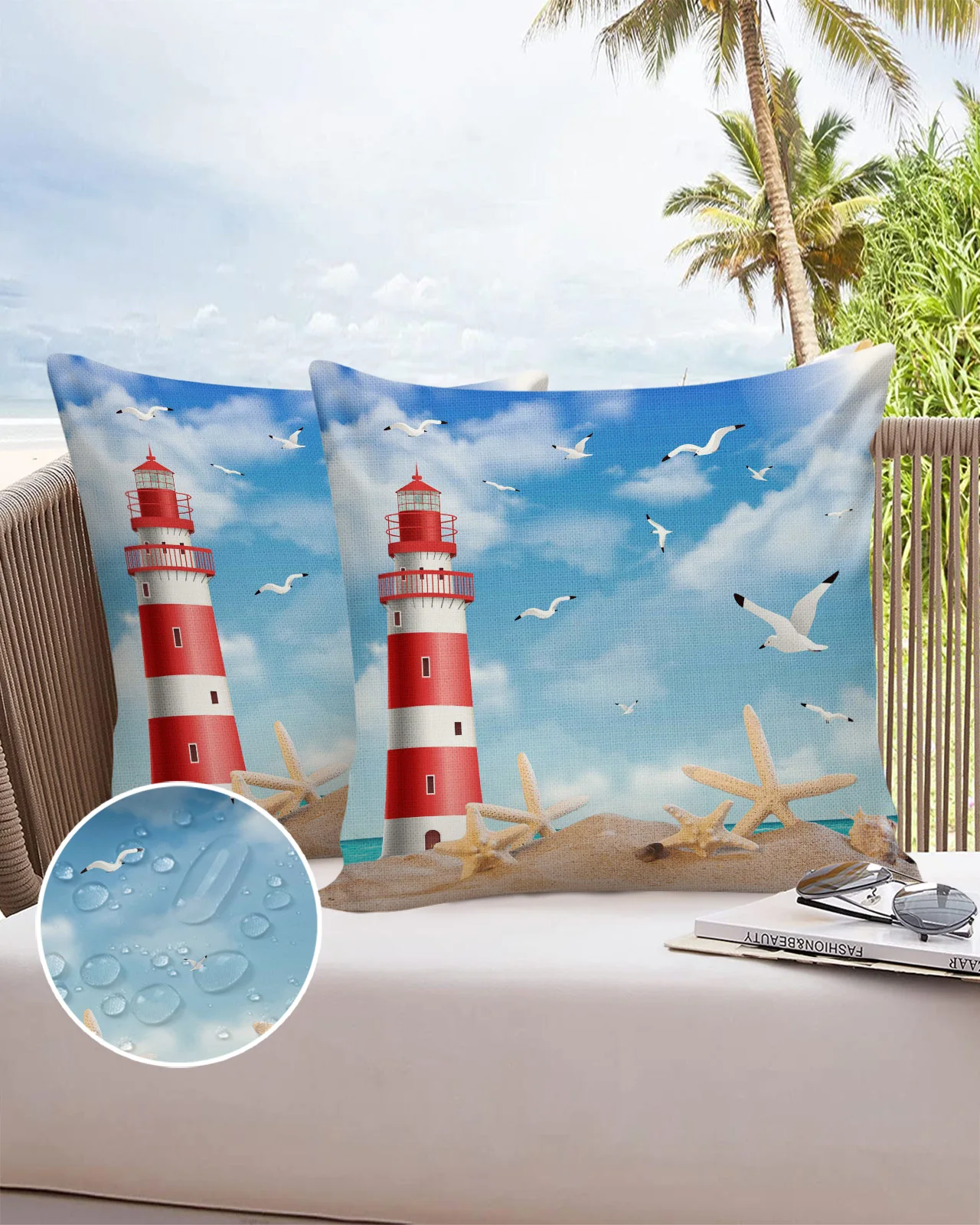 

2 шт., наволочка для диванной подушки