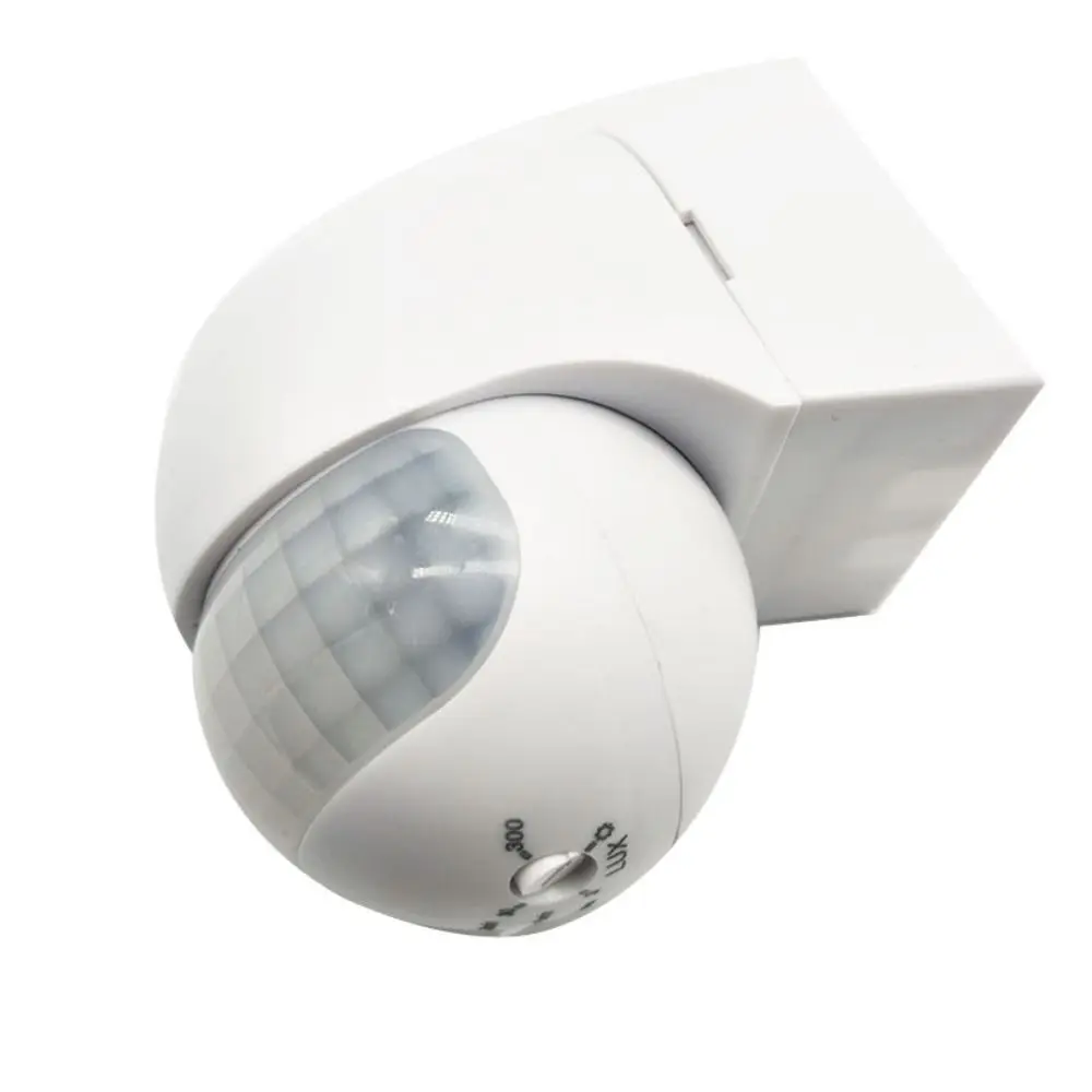 

Motion Detectorl Automatic 180 Degree Rotating Smart PIR Motion Detection Sensor Infrared PIR Sensor Burglar Alarm