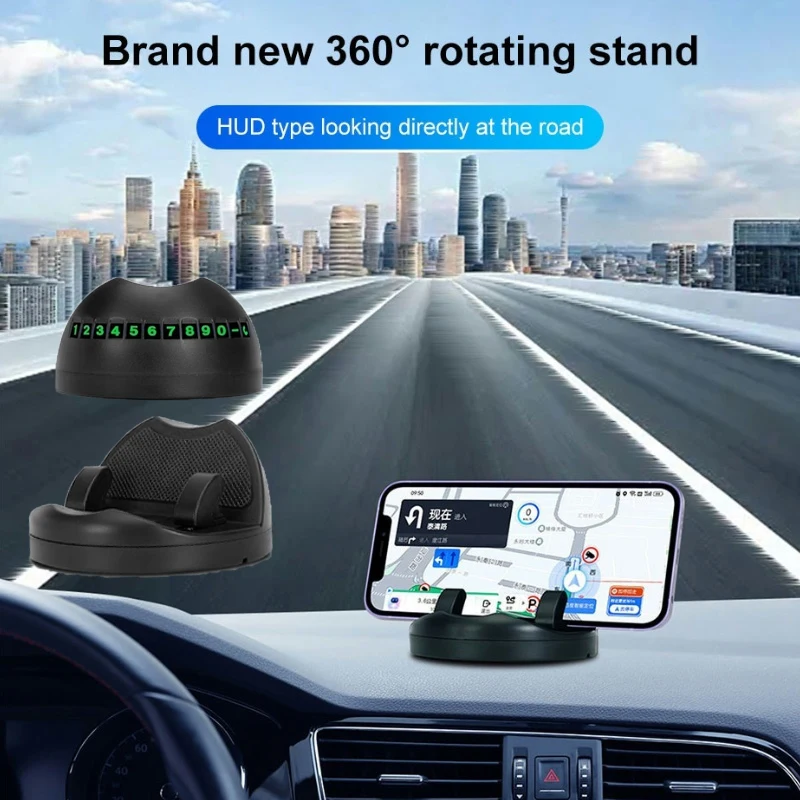 Kebidumei автомобильный держатель для телефона на приборной панели вращение 360