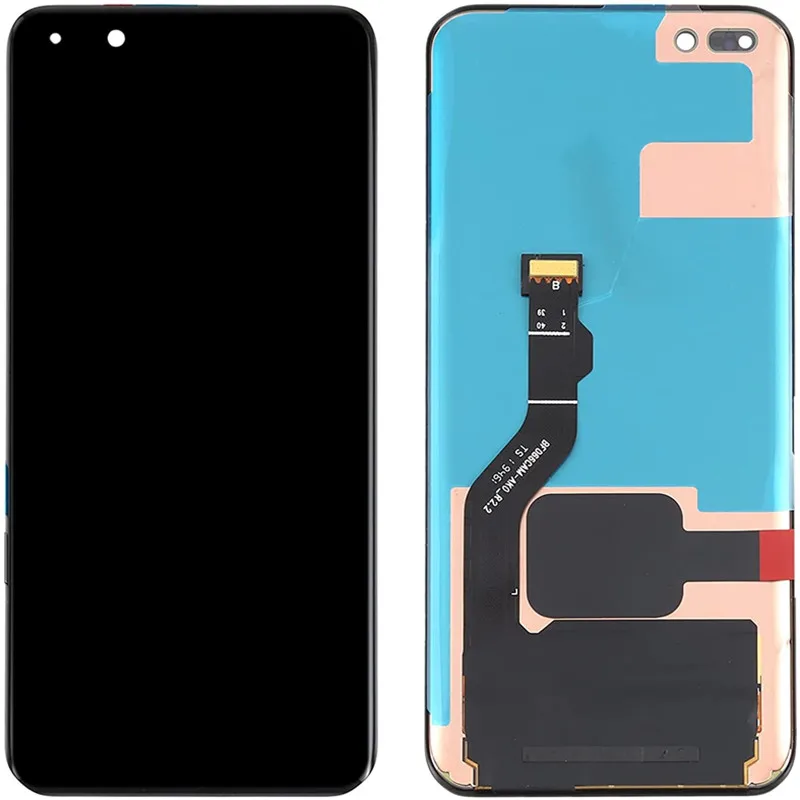 Kup Oryginalny AAA 6.58 ''LCD Dla Huawei P40 Pro Wyświetlacz OLED Ekran Dotykowy Wymiana Digitizer Zgromadzenie Dla Huawei P40Pro Wyświetlacz