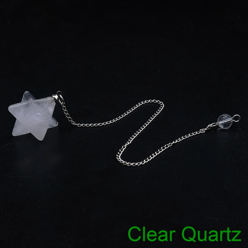 

Хрустальные подвески Меркаба звезды