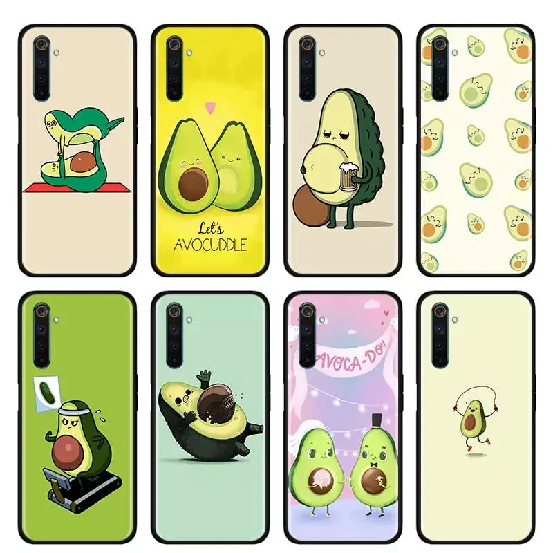 

TPU Case Cover for Realme C3 C11 C15 8 X50 Pro 5G X2 X2 Pro XT 6 5 Pro C21 C25 GT Neo Phone Soft Shockproof Shell Fundas Avocado