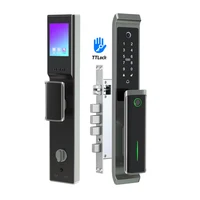New Bluetooth TTlock App Security Door Camera Lock Video Fingerprint Household Electric Automatic Deadbolt Smart Door Lock