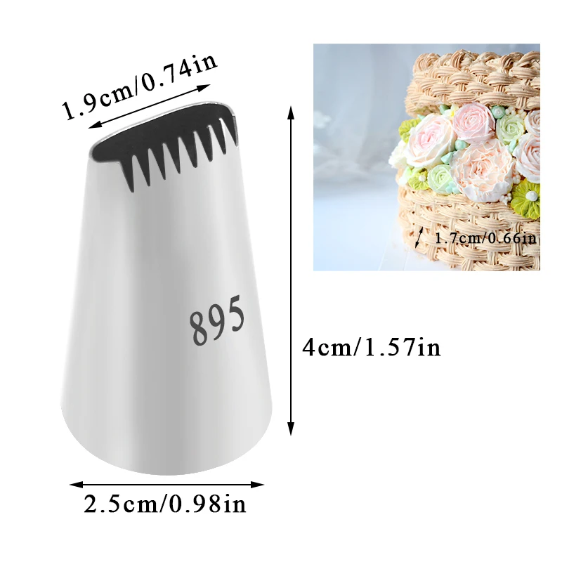 

Насадки для торта из нержавеющей стали BCMJHWT