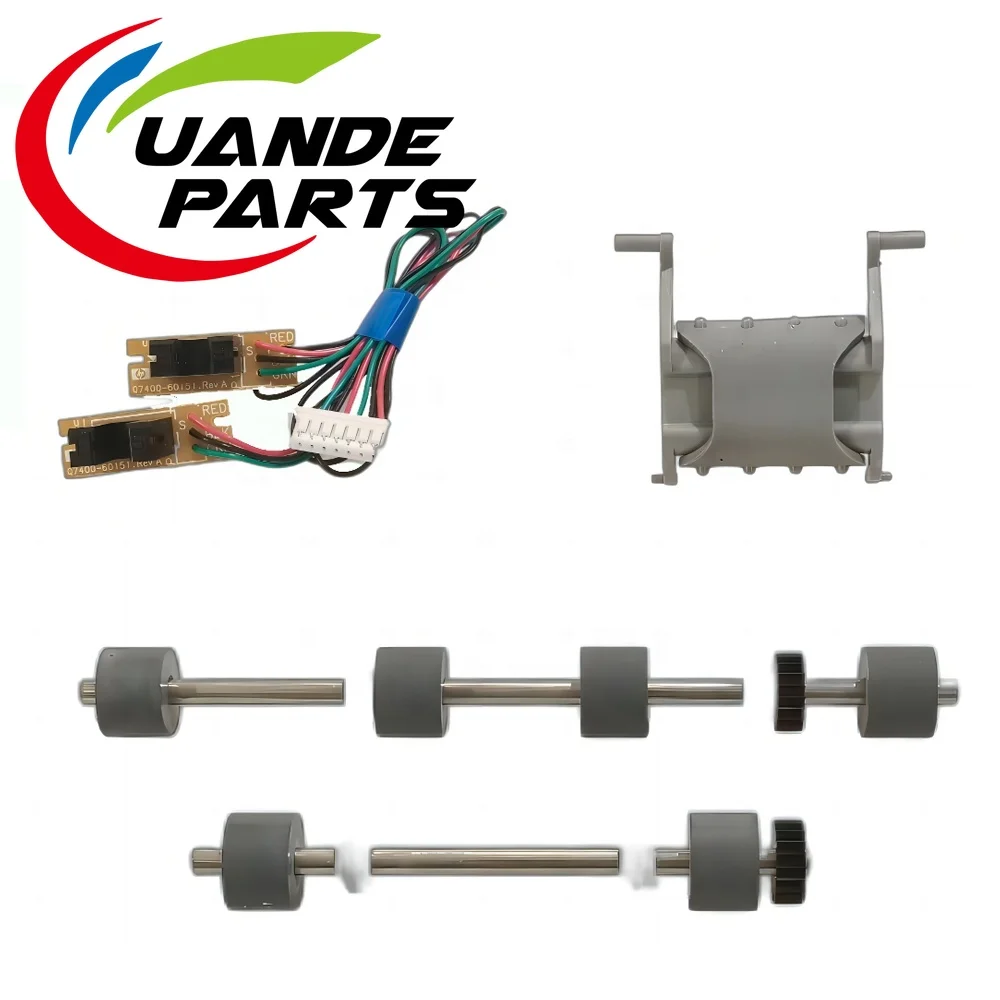 

1SETS Q7400-60151 ADF Feed Sensor for hp M1536 CM1415 M225 226 276 ADF feed roller Separation Pad