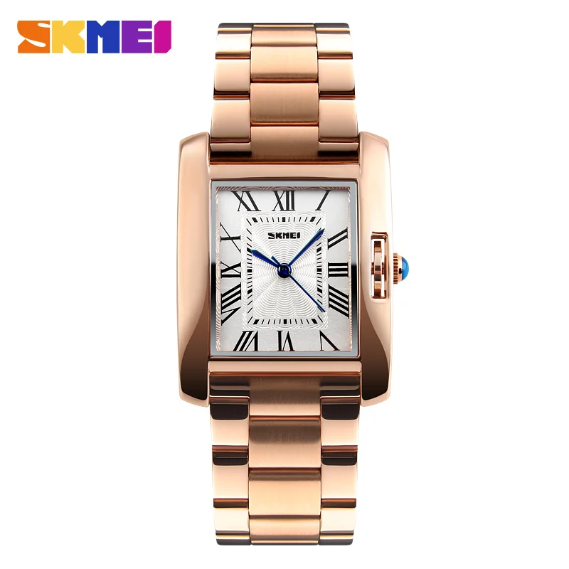 

SKMEI Hot Sales Ladies Watch Clock Women Watches Luxury Stainless Steel Analog Quartz Watch Women Relogio Feminino Montre Femme