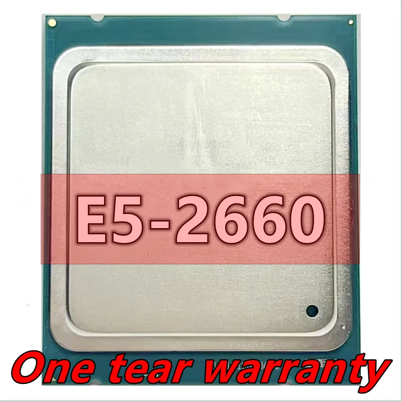 

E5-2660 E5 2660 2.2 GHz Prosesor CPU Eight-Core Six-Thread 20M 95W LGA 2011