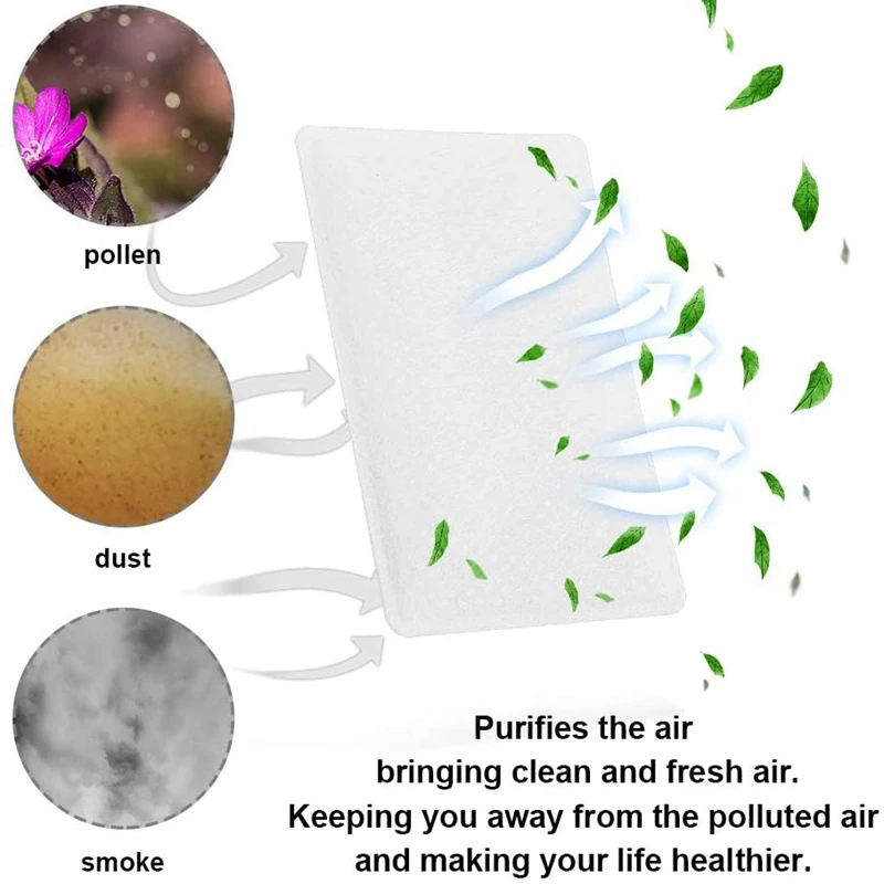 30 шт. одноразовые сменные фильтры для вентилятора