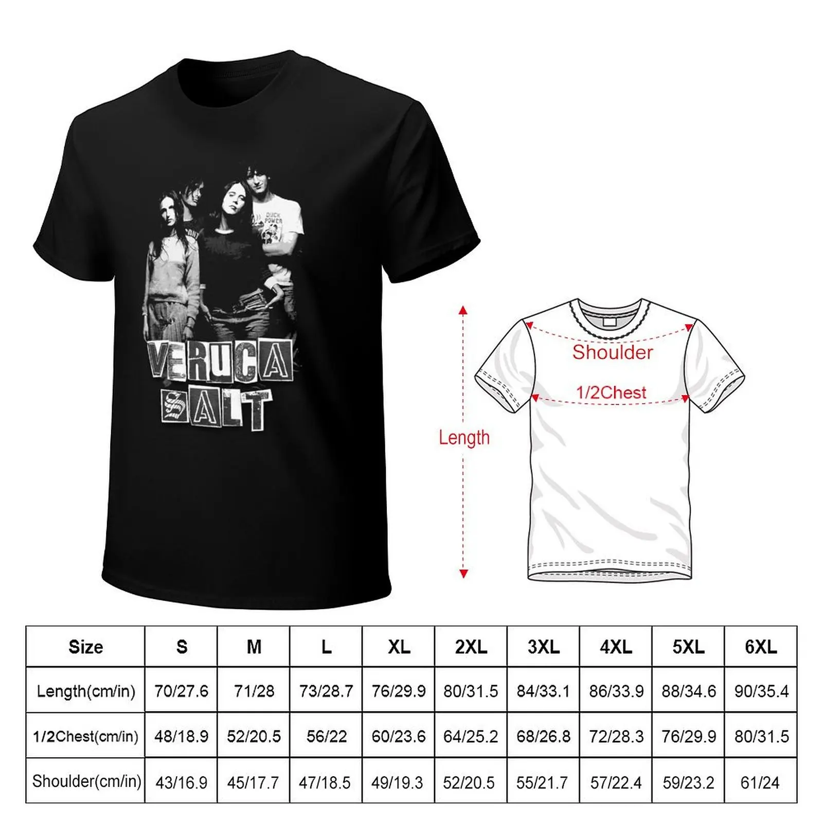 Футболка Veruca Salt Band Fanart с короткими рукавами винтажная футболка рисунком футболки