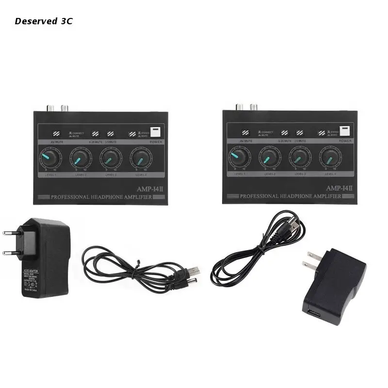 

R9CB Ultra-Compact Headphone Amplifier Perfect for Home and Professional Use