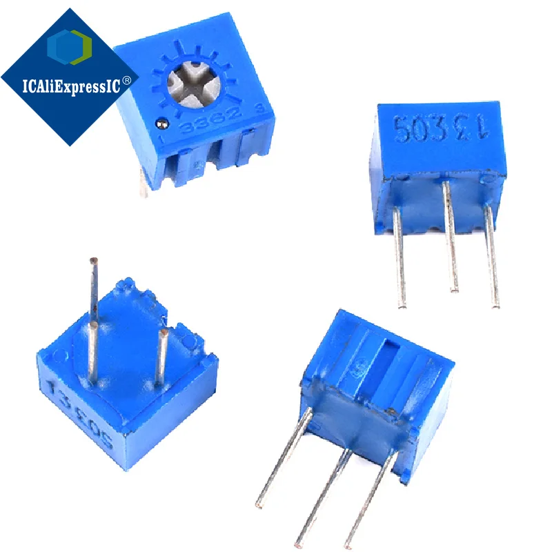 10 шт. 3362P Регулируемый потенциометр 20K (203)