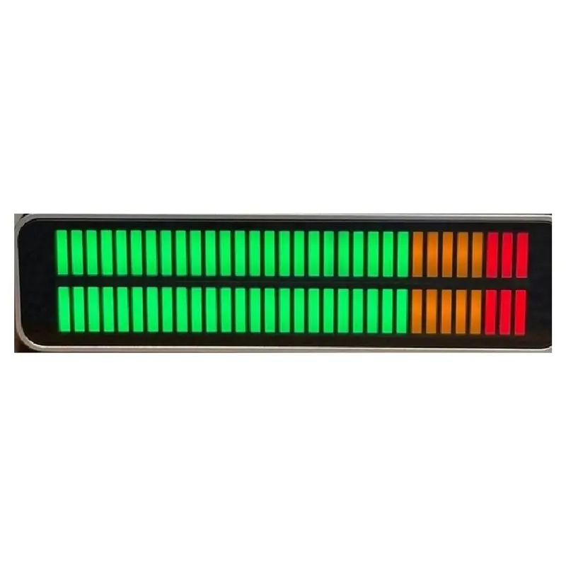 Фото IALJ-AK_DB32D_PRO Профессиональный стереоуровнемер с LED-дисплеем в реальном времени и корпусом из алюминиевого сплава для студийного микширования GYR №1