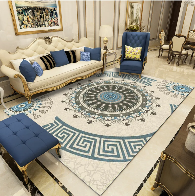

Geometric Carpets For Home Living Room Bedrom Decor Bedside Sofa Non-slip Area Rug Large Coffee Table Floor Mat Kitchen Door Mat