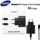 Зарядное устройство для Samsung Note10 Plus, 45 Вт, зарядное устройство для путешествий, USB Pd Pss, сетчатый адаптер для Galaxy A91 A71 S20 + S20 Ultra