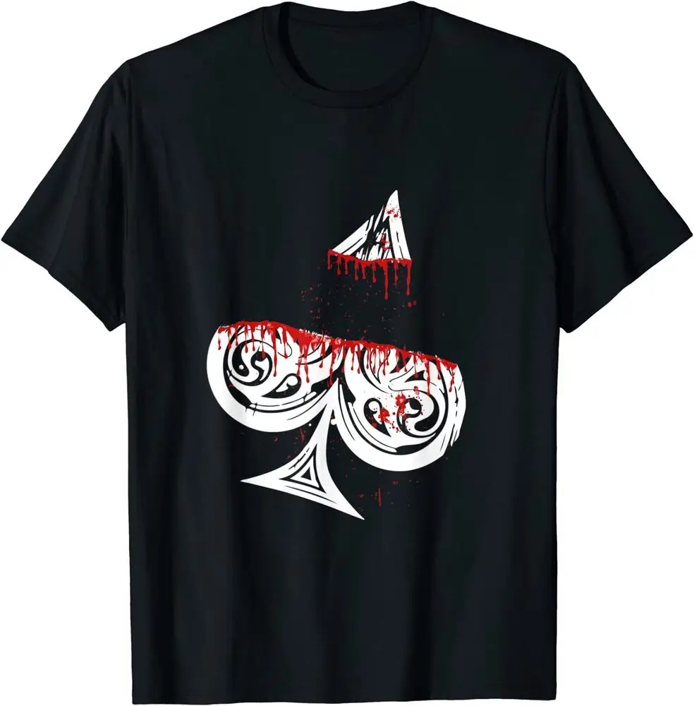 

Подарочная футболка Cardistry, кровотонущий туз, пики