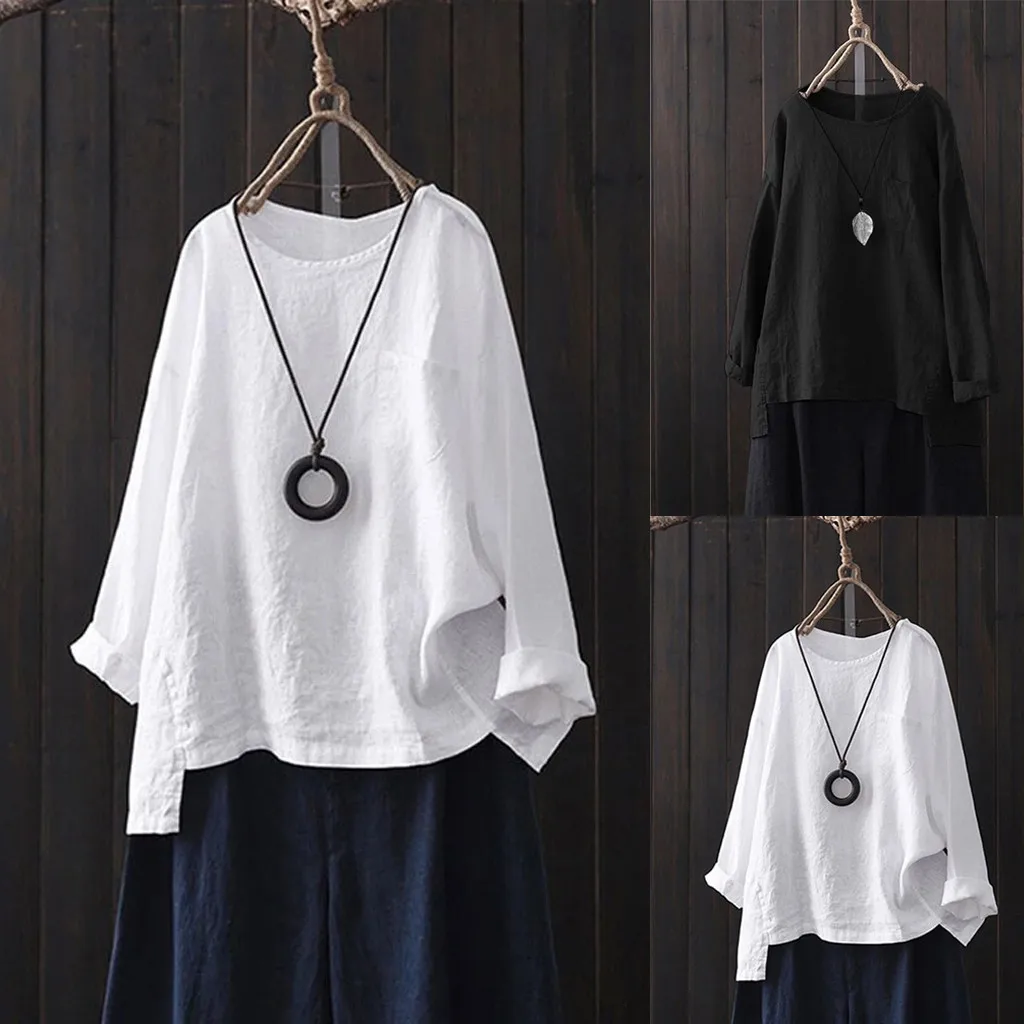 

Fashion Women O-Neck Long Sleeve Colour Tops Easy Blouse Spandex Women Long Sleeve