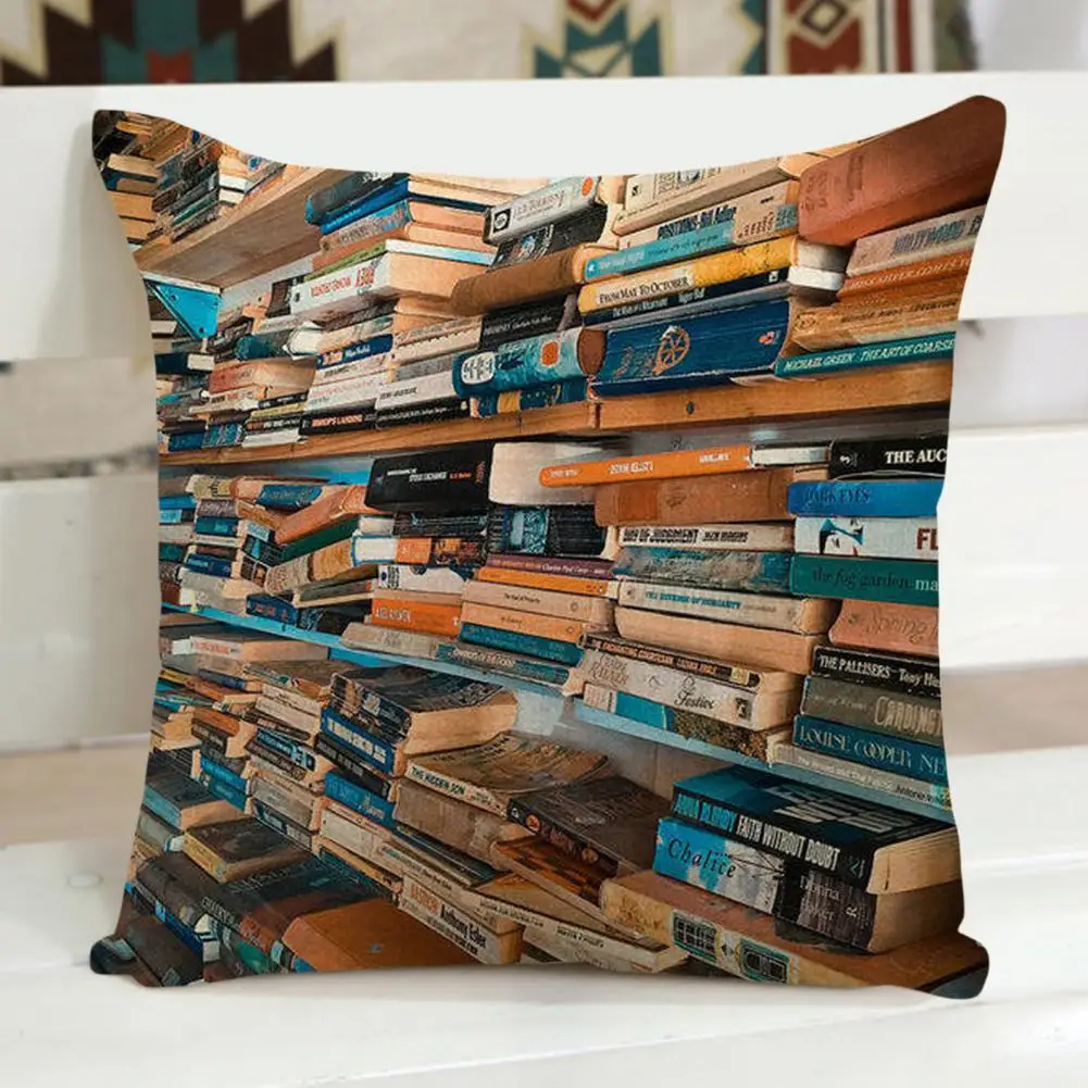 

Красивое украшение для кабинета, книжная полка, наволочка, наволочка, легкий защитный чехол