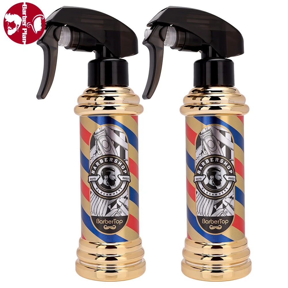 

200ML Hairdressing Spray Bottle Barber High Pressure Water Can Pro Alcohol Disinfection Sprayer Salon Mist Kettle