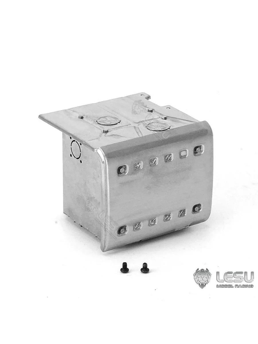 Ящик для инструментов LESU Tamiya 114, модель грузовика, игрушечный грязевой грузовик FEVM, металлический выхлопной бак, модификация G-6263 (art.: 3920cf57fc02c) - 3920cf57fc02c